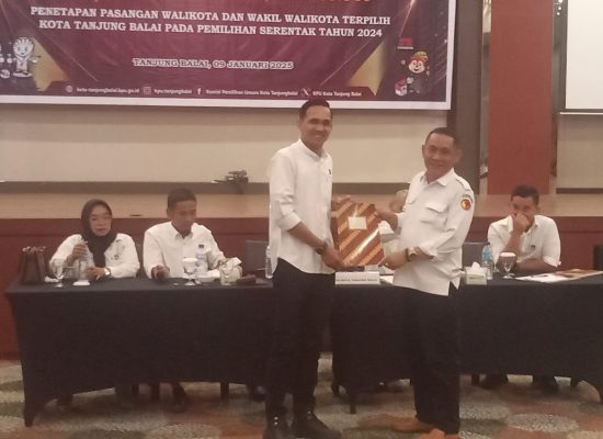 KPU Tetapkan Pasangan Calon Walikota Dan Wakil Walikota Tanjungbalai