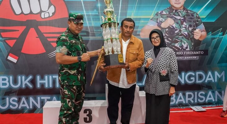 Wali Kota dr Susanti Mengapresiasi Kejuaraan Sabuk Hitam Nusantara Taekwondo Championship Pangdam I/BB