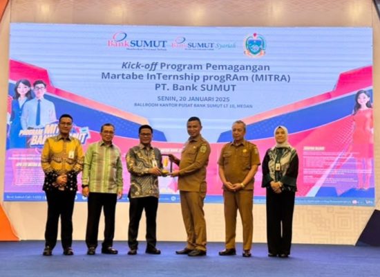 Bank Sumut Gelar Kegiatan Kick off Program Pemagangan Martabe InTernship Program