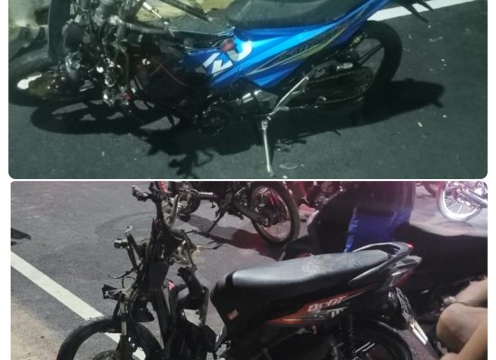 Satria FU & Honda Beat Laga Kambing di Jalur Masuk Sport Center, Anak Amplas Tewas