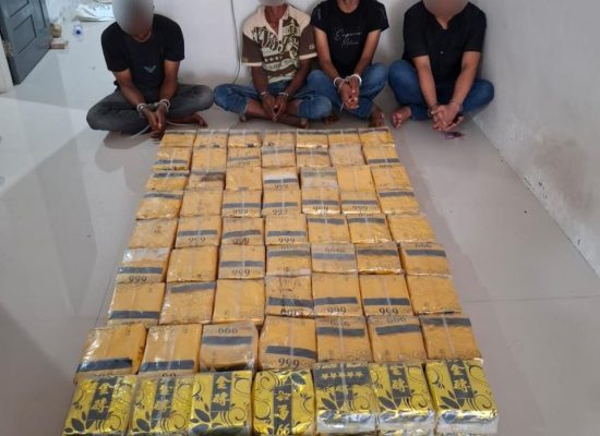Bea Cukai dan Polri Lakukan Penindakan Narkotika Sebanyak 135 kg