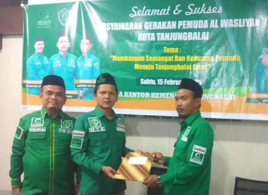 Hendi Kurniawan Secara Aklamasi Terpilih Pimpin Gerakan Pemuda Al Washliyah Kota Tanjungbalai Periode 2025 – 2029