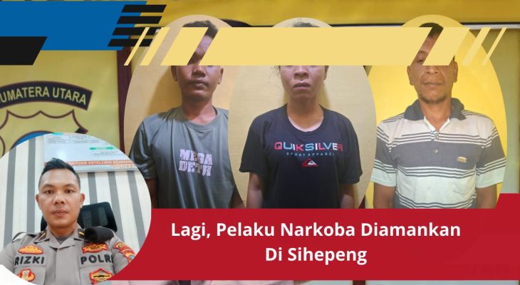 Mantap, Kolaborasi Masyarakat Dan Polri Amankan Pelaku Narkoba Di Sihepeng