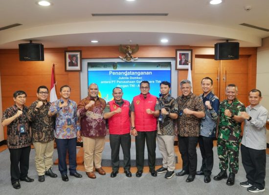 PGN Gandeng TNI AD, Perketat Keamanan Penyaluran Gas Bumi Nasional