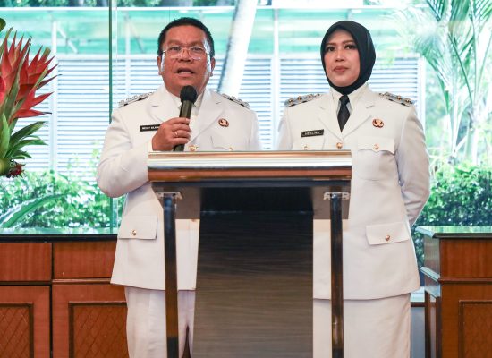 Temu Ramah Setelah Dilantik, Wesly-Herlina Ajak ASN Bersama Majukan Kota Pematangsiantar