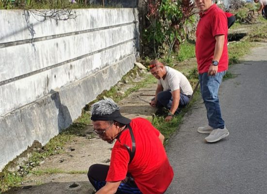 Seluruh OPD Kabupaten Nisel Ambil Bagian Dalam Gotong Royong Bersama di Kelurahan Pasar Teluk Dalam