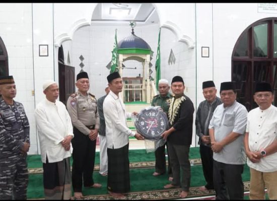 Tim Safari Ramadhan Pemko Tanjungbalai Kunjungi Masjid Jami’ Issabil Selat Lancang