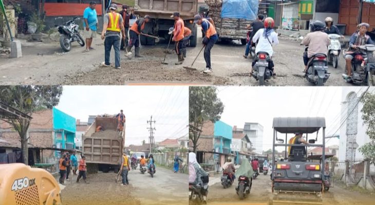 Dinas PUPR Kota Tanjungbalai Lakukan Perbaikan Dan Peningkatan Sejumlah Ruas Jalan 