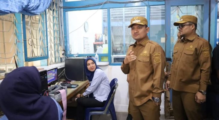 Wali Kota Tanjungbalai Monitoring ke PDAM Tirta Kualo, Minta Pelayanan PDAM Harus Lebih Optimal