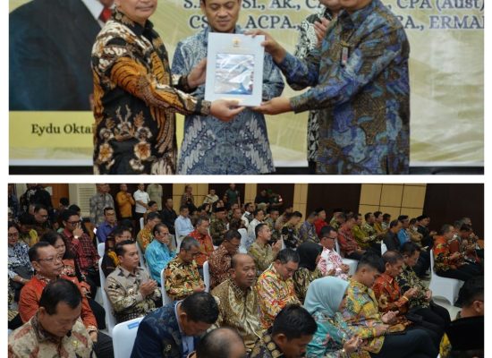 Bupati Langkat Ondim Hadiri Sertijab Kepala BPK Sumut, Dorong Sinergi Pengawasan Keuangan
