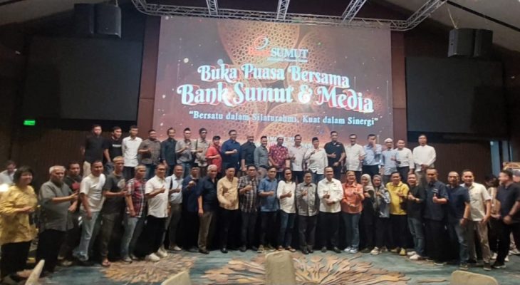 Buka Puasa Bareng Media, Dirut Bank Sumut: Tanpa media, Inklusi Keuangan Tidak Berjalan Dengan Baik