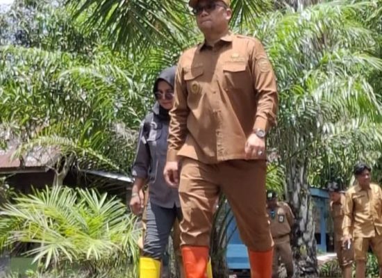 Wakil Wali Kota Tanjungbalai Tinjau Lokasi Banjir Jalan Ampera dan Bandar Jepang