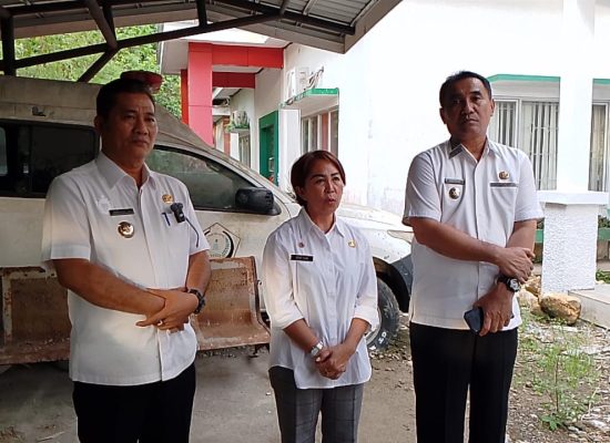 Bupati Dan Wabup Nisel Perintahkan Kadis Kesehatan Melaporkan Kehilangan Mesin dan Sparepart Ke Polisi