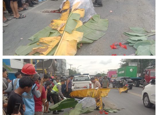 Brakkk! Hantam Bus Pariwisata, Lalu Masuk dan Terlindas, Pelajar di Tanjung Morawa Tewas Seketika
