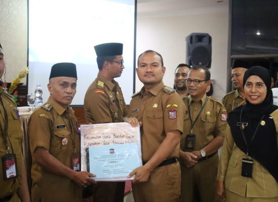 Wali Kota Tanjungbalai Buka Launching Pendataan Pajak Kendaraan Bermotor dan Penyerahan DHKP SPPT P-2 Tahun 2025