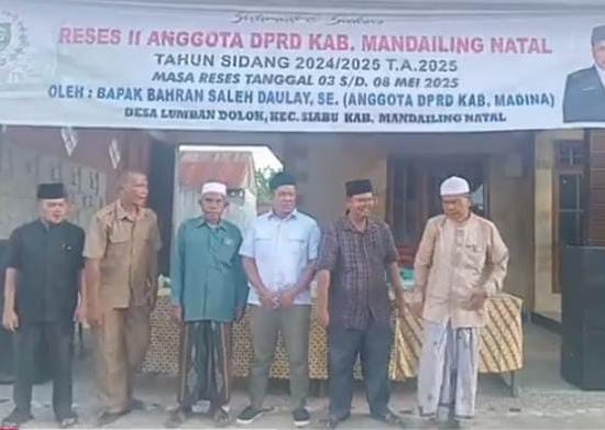 Bahran Saleh Laksanakan Reses Sidang II