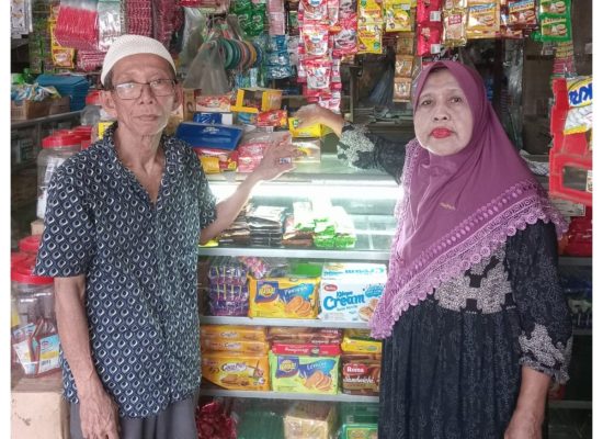 Selama Belasan Tahun, Alhamdulillah Pasutri Penjual Sembako Asal Sibolga Akhirnya Naik Haji