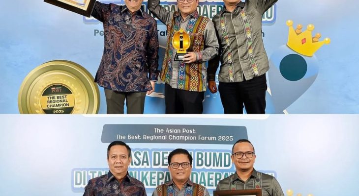 Pemprov Sumut Raih “The Best Region 2025” dan Bank Sumut Capai Predikat “Financial Regional Champion 2025” dari The Asian Post