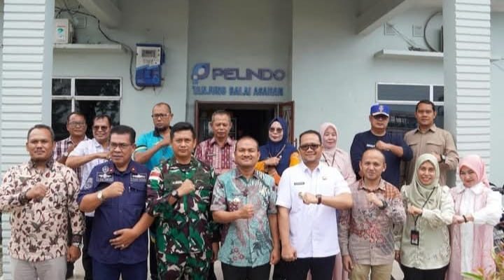 Kunjungi Pelindo Tanjungbalai, Mahyaruddin : Pemko Tanjungbalai Bangun Sinergitas dan Kerjasama Bangun TPI