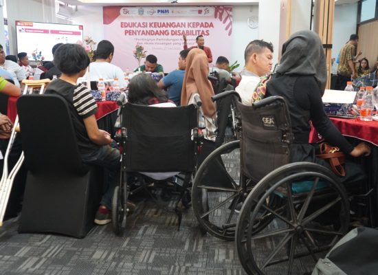 OJK Sumut Gelar Literasi Keuangan Untuk Penyandang Disabilitas