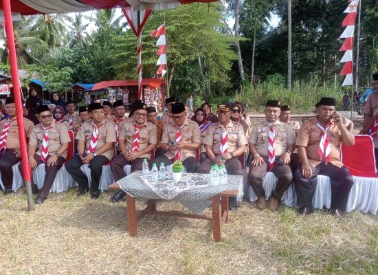 Lomba Tingkat III Regu Penggalang Dibuka, Ini Pesan Sekdakab Madina