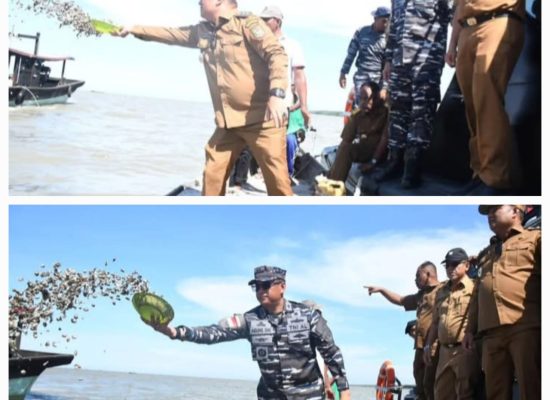 Pemkab Asahan Dan TNI AL TBA Bersinergi Dalam Meningkatkan Ekonomi Nelayan Silo Baru