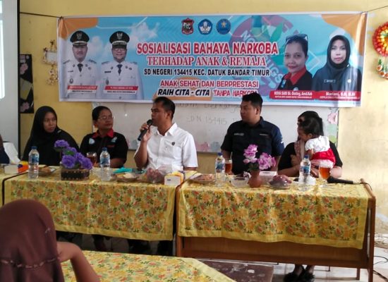 GANN Tanjungbalai Gencar Sosialisasi Bahaya Narkoba Bagi Siswa Tingkat Sekolah Dasar (SD)