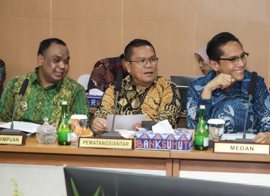 Wesly Hadiri RUPS Luar Biasa PT Bank Sumut Tahun 2025