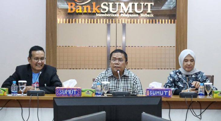 Wesly dan Bank Sumut Tindaklanjuti Rencana Pembiayaan Pembangunan Gedung IV Pasar Horas