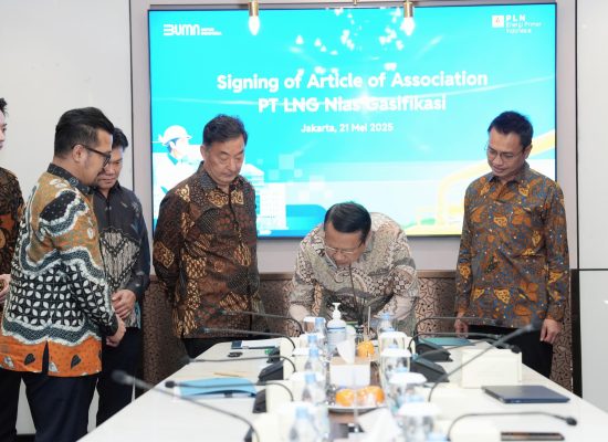 PT LNG Nias Gasifikasi Siap Beroperasi untuk Percepat Transisi Energi di Klaster Nias