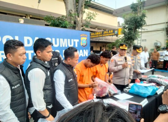 Sat Reskrim Polrestabes Medan Ungkap Kasus Kejahatan 3C di 14 TKP dan satu kasus Pembunuhan
