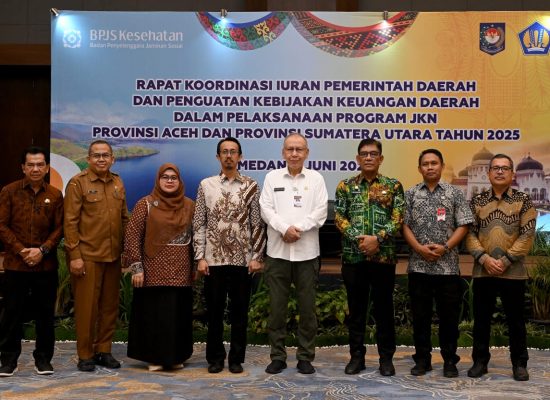 Buka Rakor Penguatan Kebijakan Keuangan Daerah untuk JKN, Pj Sekdaprov Sumut Optimis Capai Target UHC
