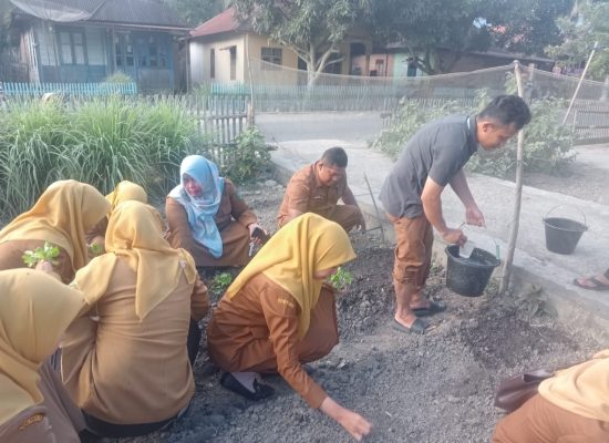 Pokja III Madina Tinjau Pemanfaatan Lahan Pekarangan Desa Adian Jior
