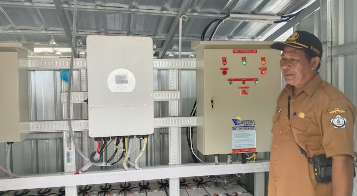 PLTS di Nias Selatan Masih Aktif Hingga Sekarang
