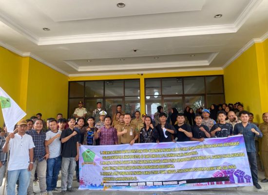 Gelar Demo, IMA Tabagsel Meminta Bupati dan DPRD Paluta Perhatikan Nasib Masyarakat Simangambat dan Ujung Batu Pasca Ekskusi Register 40