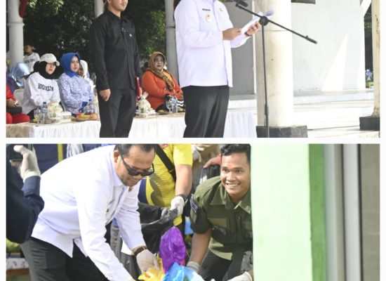 Muhammad Fadly Abdina Pimpin Apel Bersama dan Aksi Bersih Sampah Plastik di Kota Tanjungbalai