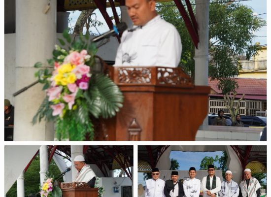 Wali Kota dan Wakil Wali Kota Tanjungbalai Sholat Idul Adha 2025 bersama Ribuan Masyarakat