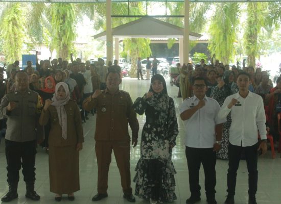 Komisi IX dan Tim Sosialisasi Program Makan Bergizi Gratis Hadir di Desa Namu Ukur Langkat