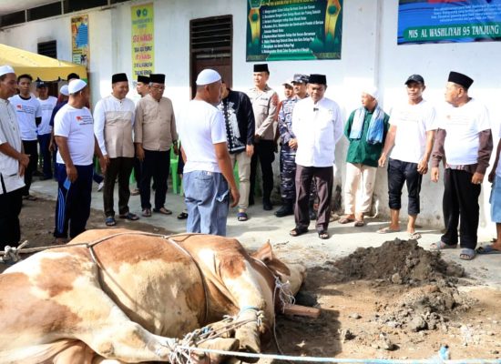 Perdana! Serdang Bedagai Terima Hewan Kurban Berbobot 820 Kg dari Presiden Prabowo