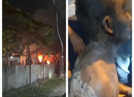 Satu Unit Kios Di Lalap Sijago Merah Di Kota Tanjungbalai
