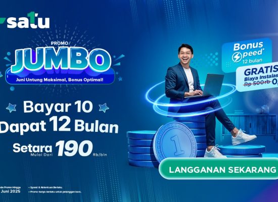XL SATU Hadirkan Promo JUMBO dan JUARA! di Bulan Juni, Internet Kencang Bonus Istimewa Untuk Pelanggan