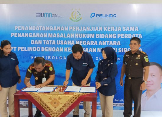 Pelindo dan Kejari Sibolga Lakukan Kerja Sama Penanganan Masalah Hukum Bidang Perdata dan Tata Usaha Negara