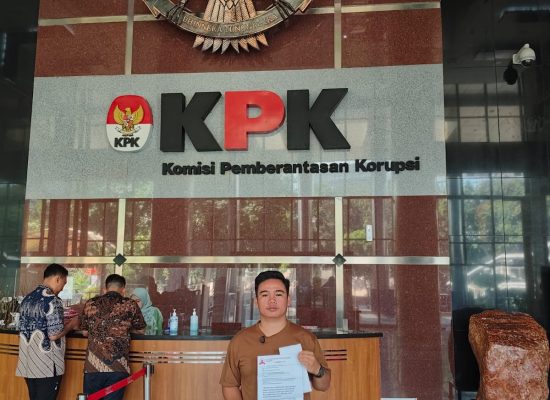 Aktivis Dairi Resmi Laporkan Korupsi Berjamaah Bimtek Desa se- Kabupaten Dairi 2024