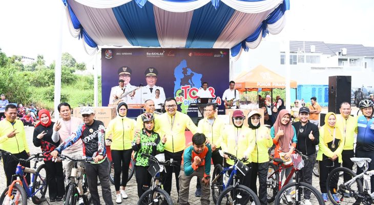 Tiga Ribuan Peserta Ikuti Tour de Deli Serdang 2025