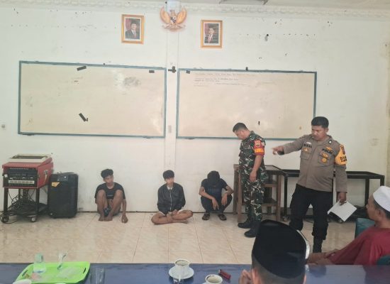 TNI/Polri Gerebek Remaja Tawuran, Sejumlah Pelaku Diamankan