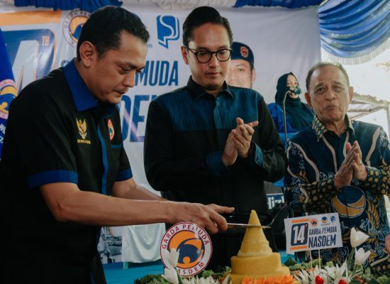 Walikota Medan Ajak Garda Pemuda NasDem Kawal Pembangunan dan Perkuat Semangat Nasionalisme