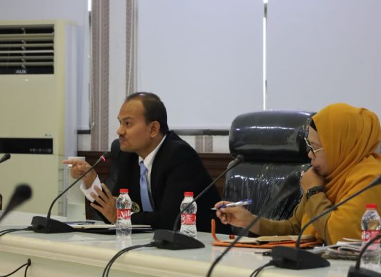 Wali Kota Mahyaruddin Salim Pimpin Rakor Terbatas Monitoring dan Evaluasi Peningkatan PAD