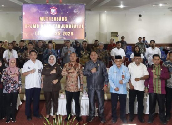 Musrenbang RPJMD Tahun 2025 – 2029, Wali Kota Mahyaruddin Salim : Sampaikan Berbagai Program Wujudkan Visi Misi Tanjungbalai EMAS