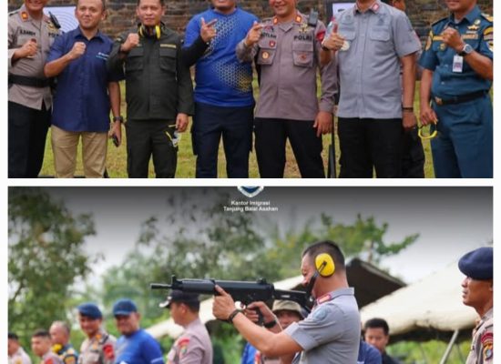 Tingkatkan Kompetensi, Kantor Imigrasi Kelas II TPI Tanjungbalai Asahan Hadiri Latihan Menembak