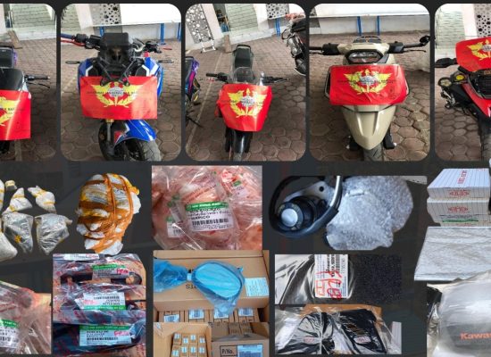 Lima Moge dan Suku Cadang di Lhokseumawe Ditetapkan Jadi Barang yang Dikuasai Negara